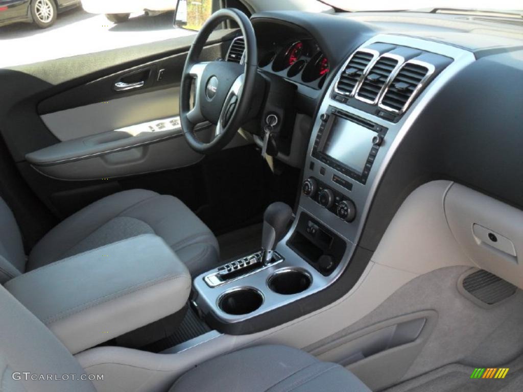 2009 Acadia SLE - Silver Green Metallic / Light Titanium photo #19