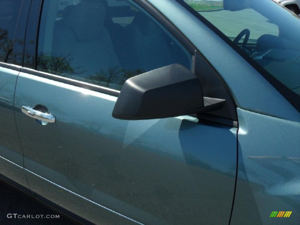 2009 Acadia SLE - Silver Green Metallic / Light Titanium photo #21