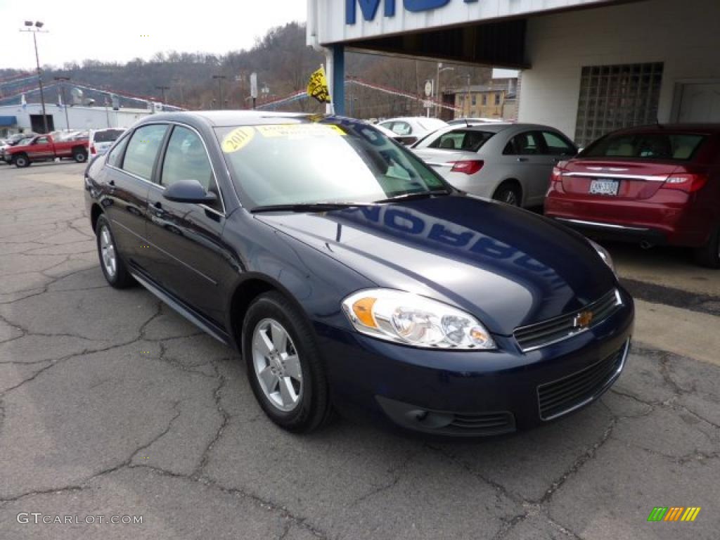 2011 Impala LT - Imperial Blue Metallic / Ebony photo #3