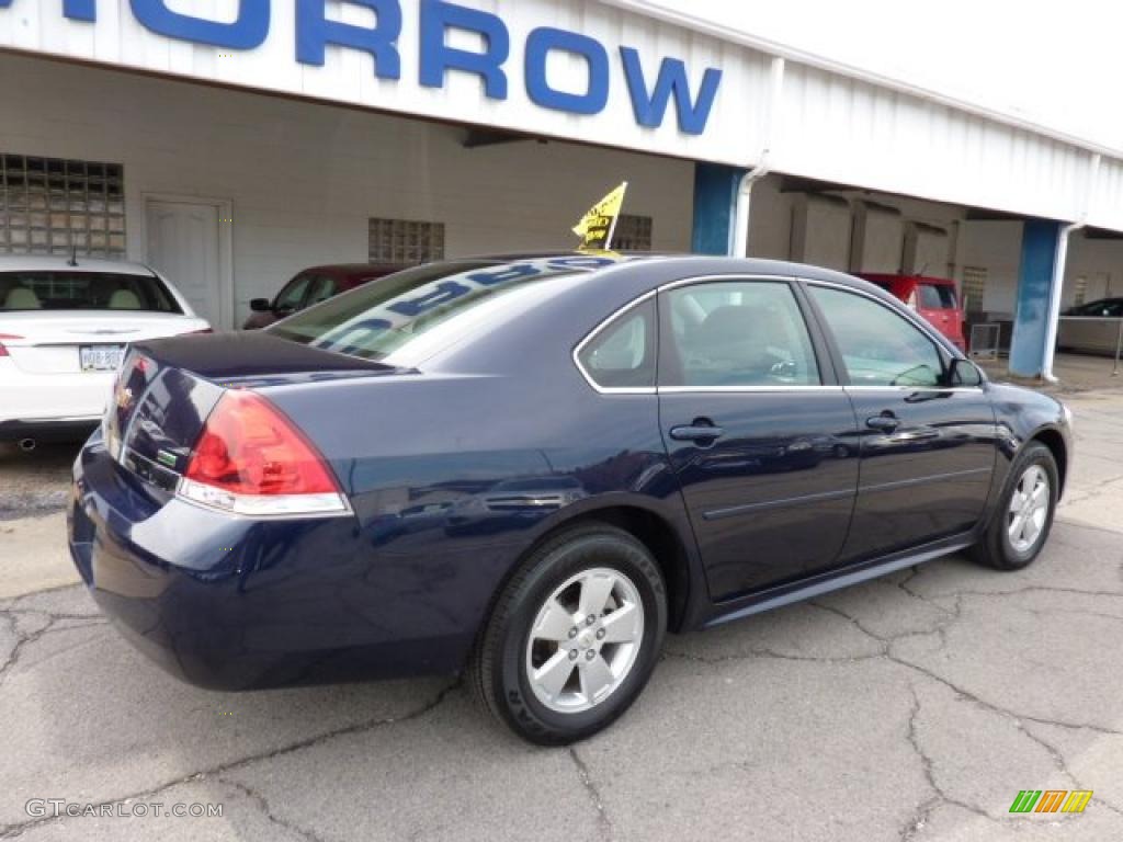 2011 Impala LT - Imperial Blue Metallic / Ebony photo #10