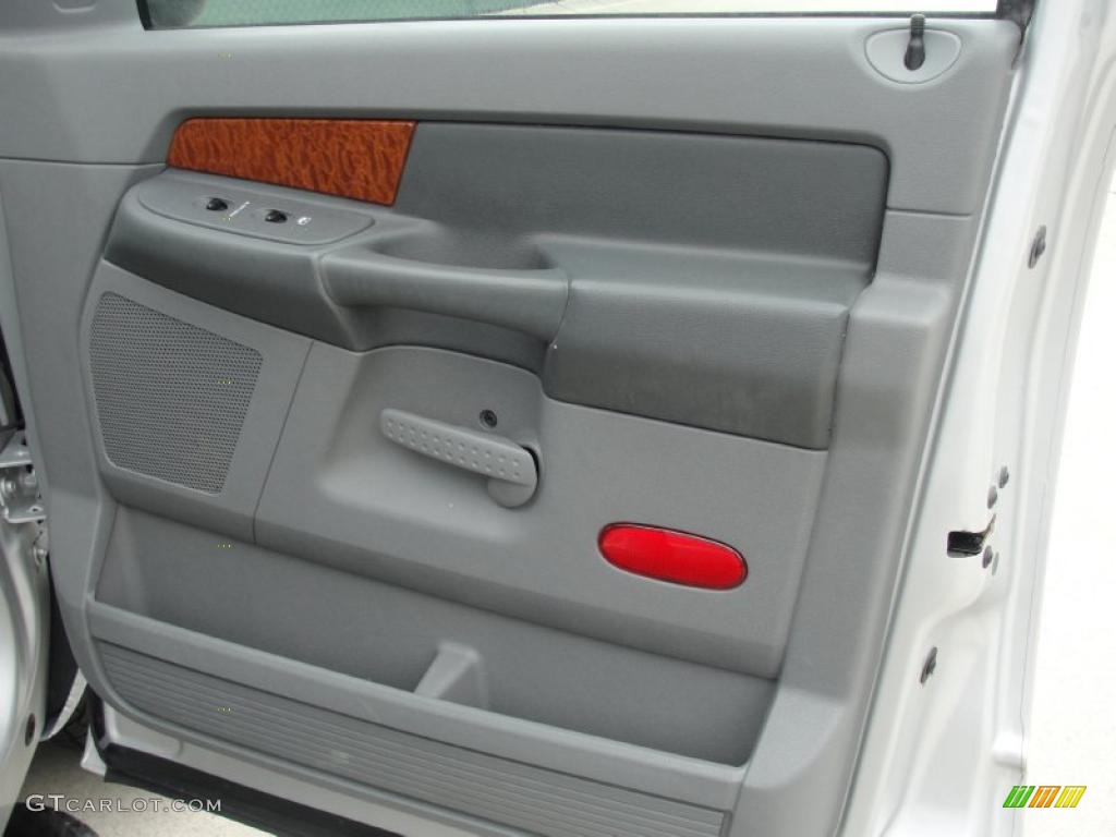 2006 Ram 1500 SLT Lone Star Edition Quad Cab - Bright Silver Metallic / Medium Slate Gray photo #29