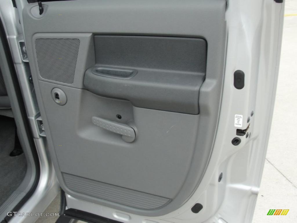 2006 Ram 1500 SLT Lone Star Edition Quad Cab - Bright Silver Metallic / Medium Slate Gray photo #32