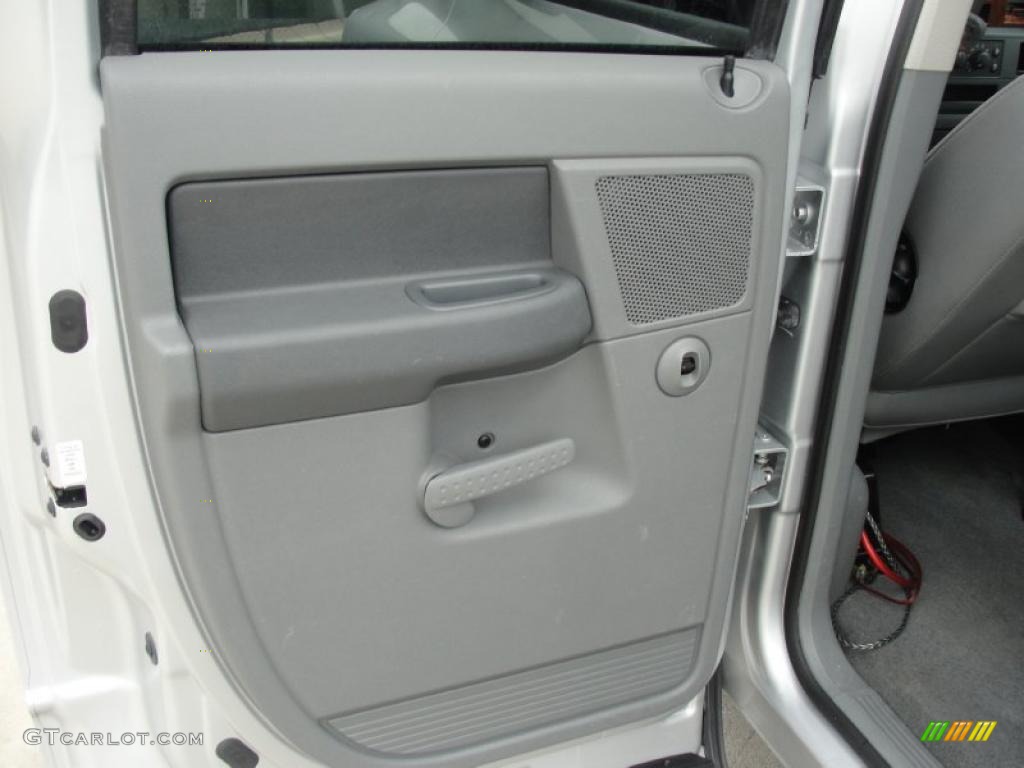 2006 Ram 1500 SLT Lone Star Edition Quad Cab - Bright Silver Metallic / Medium Slate Gray photo #34
