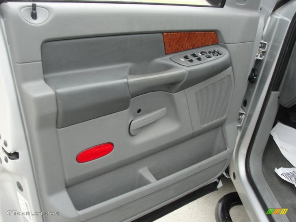 2006 Ram 1500 SLT Lone Star Edition Quad Cab - Bright Silver Metallic / Medium Slate Gray photo #35