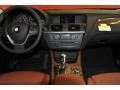 Chestnut Nevada Leather Dashboard Photo for 2011 BMW X3 #47714388