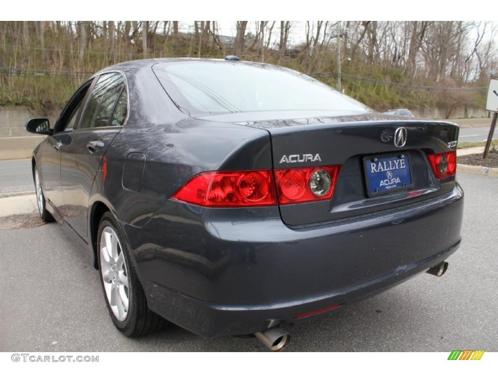 2008 TSX Sedan - Carbon Gray Pearl / Ebony photo #6