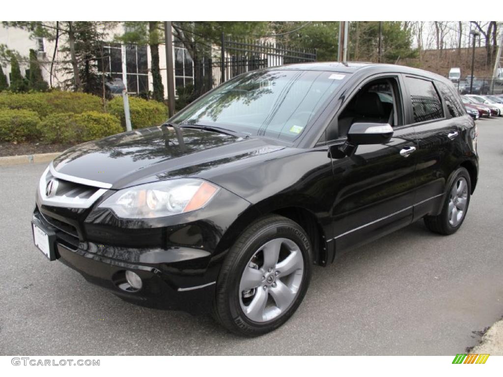 Crystal Black Pearl 2009 Acura RDX SH-AWD Technology Exterior Photo #47714826