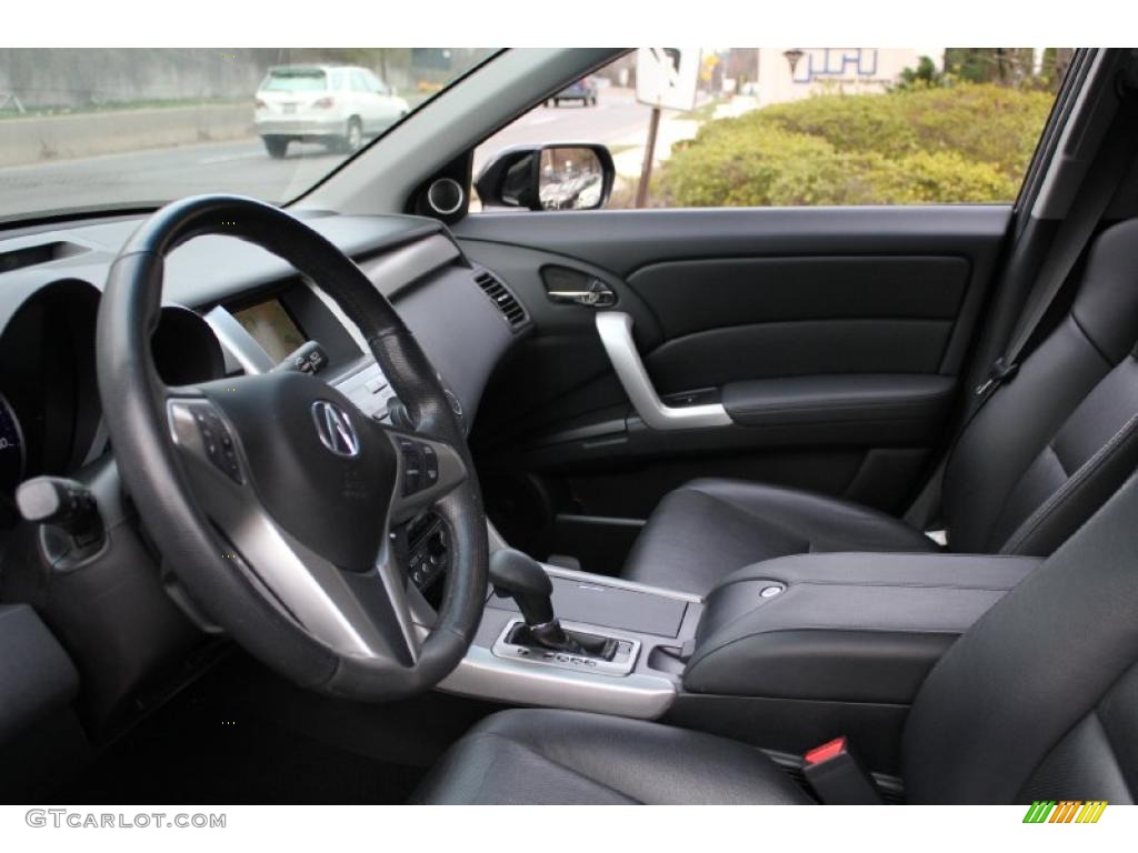 Ebony Interior 2009 Acura RDX SH-AWD Technology Photo #47714910