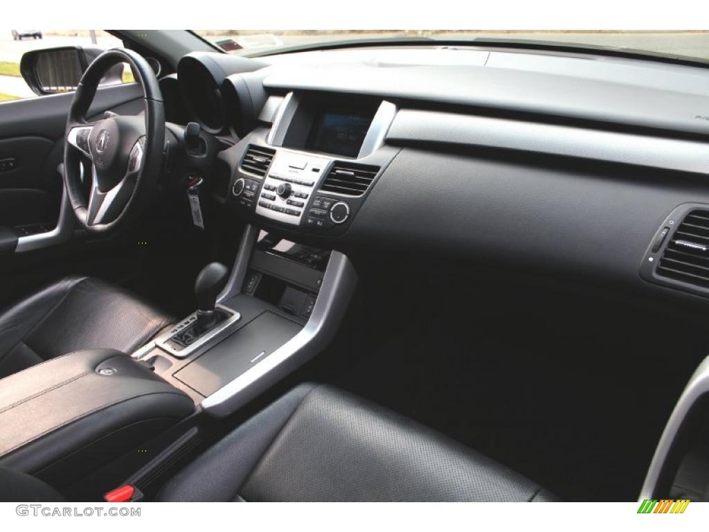 2009 Acura RDX SH-AWD Ebony Dashboard Photo #47715399
