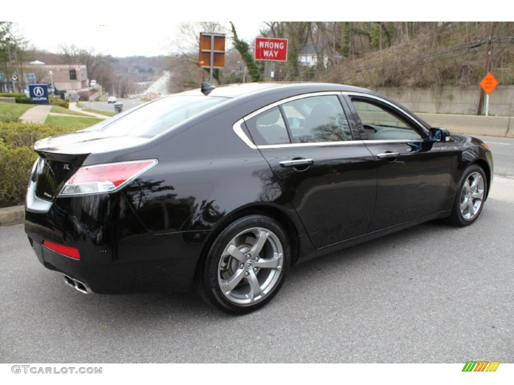 Crystal Black Pearl 2009 Acura TL 3.7 SH-AWD Exterior Photo #47716029