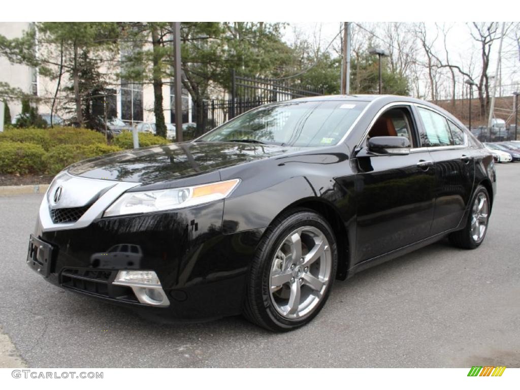 Crystal Black Pearl 2009 Acura TL 3.7 SH-AWD Exterior Photo #47716083