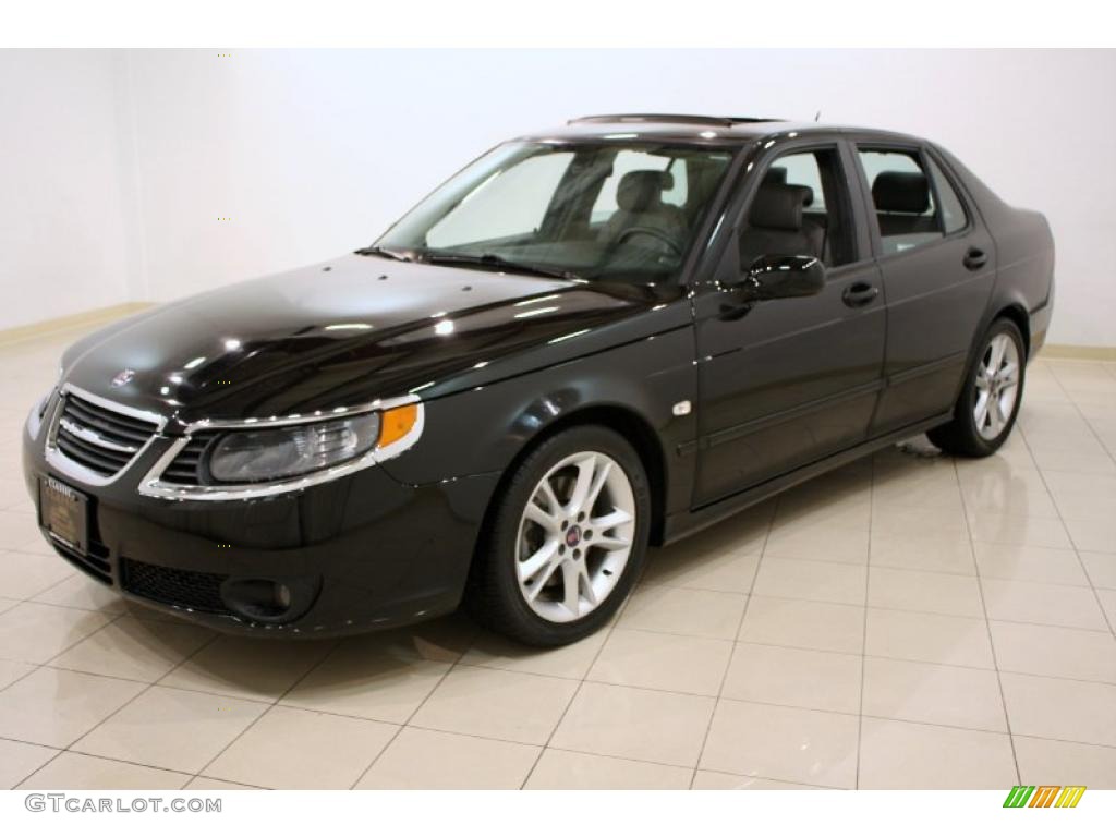 Black 2006 Saab 9-5 2.3T Sedan Exterior Photo #47716101