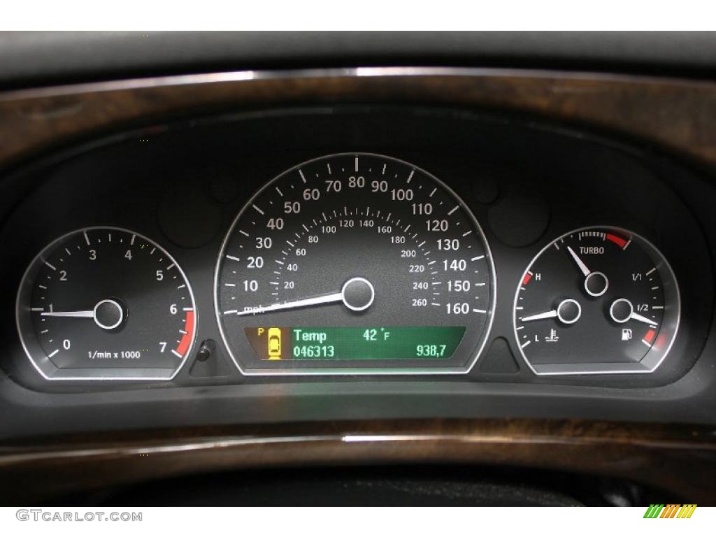 2006 Saab 9-5 2.3T Sedan Gauges Photo #47716230
