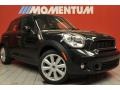 2011 Absolute Black Mini Cooper S Countryman  photo #1