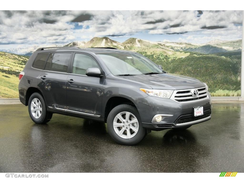 2011 Highlander SE 4WD - Magnetic Gray Metallic / Ash photo #1