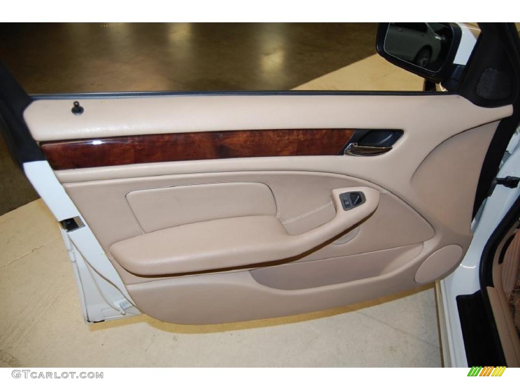 2005 3 Series 325i Sedan - Alpine White / Sand photo #20
