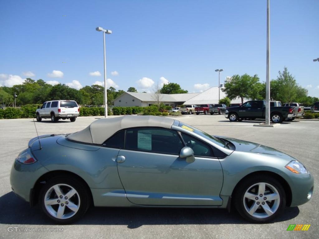 Satin Meisai Gray Pearl 2008 Mitsubishi Eclipse Spyder GS Exterior Photo #47720795
