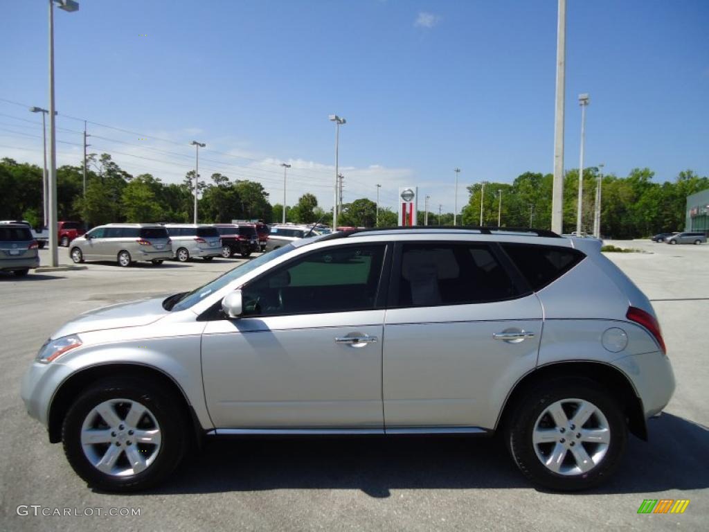 2007 Murano SL - Brilliant Silver Metallic / Charcoal photo #2