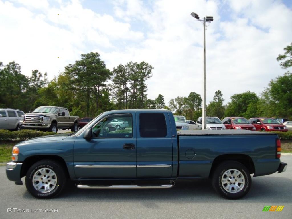 2006 Sierra 1500 SLE Extended Cab - Steel Gray Metallic / Pewter photo #2