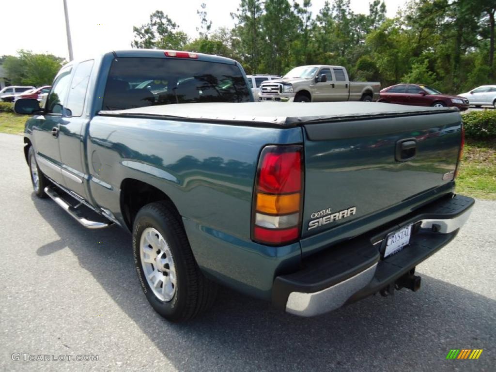 2006 Sierra 1500 SLE Extended Cab - Steel Gray Metallic / Pewter photo #3