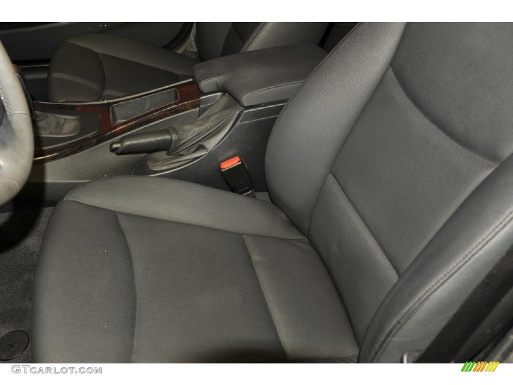 2008 3 Series 328i Sedan - Jet Black / Black photo #6
