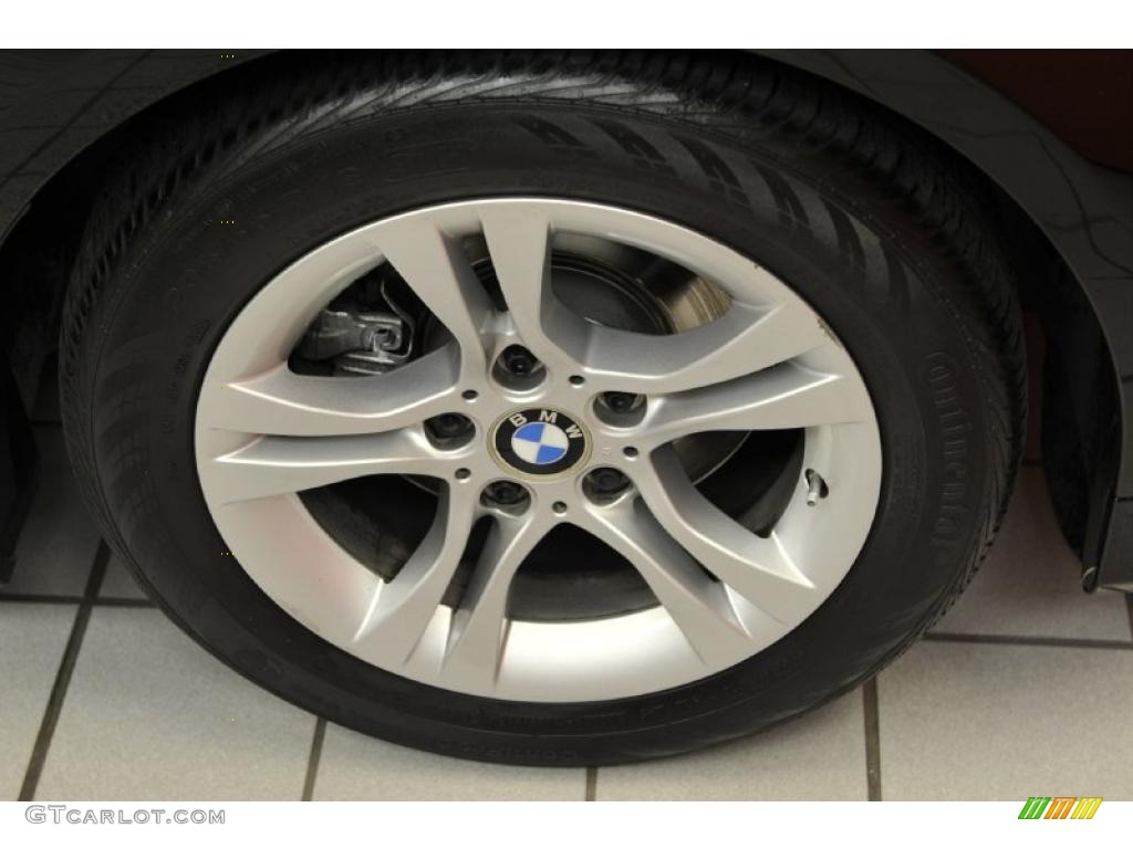2008 3 Series 328i Sedan - Jet Black / Black photo #14