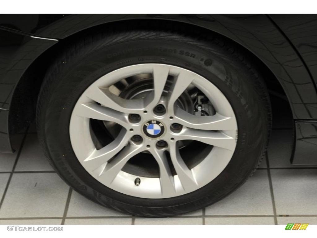 2008 3 Series 328i Sedan - Jet Black / Black photo #16