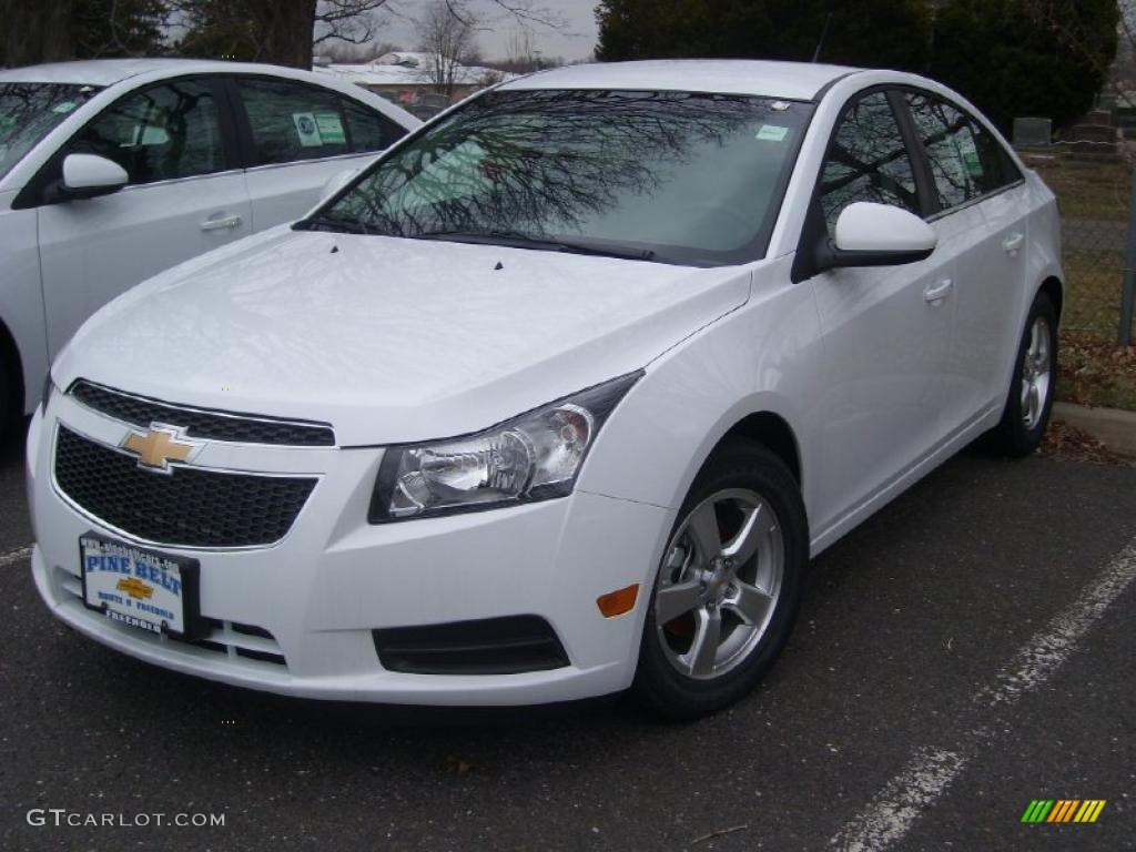 2011 Cruze LT - Summit White / Medium Titanium photo #1