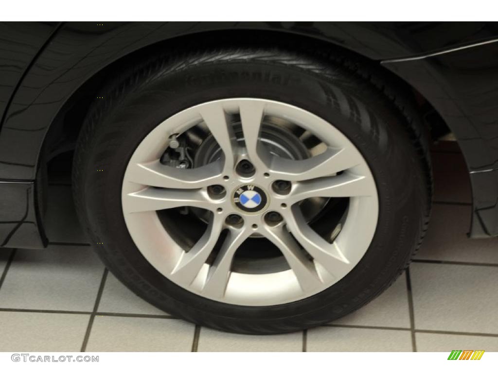 2008 3 Series 328i Sedan - Jet Black / Black photo #20
