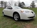 2008 White Diamond Tri Coat Pontiac G6 V6 Sedan  photo #5