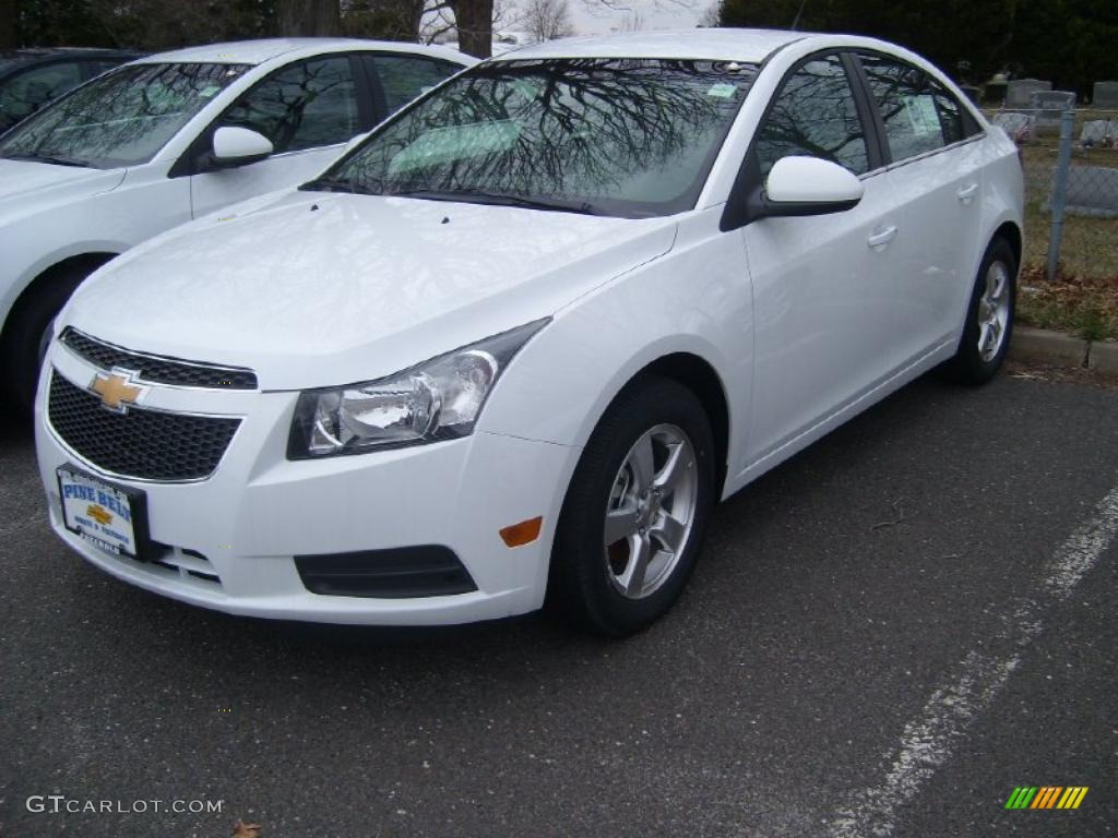 2011 Cruze LT - Summit White / Medium Titanium photo #1