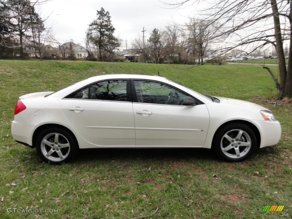 2008 G6 V6 Sedan - White Diamond Tri Coat / Light Taupe photo #7