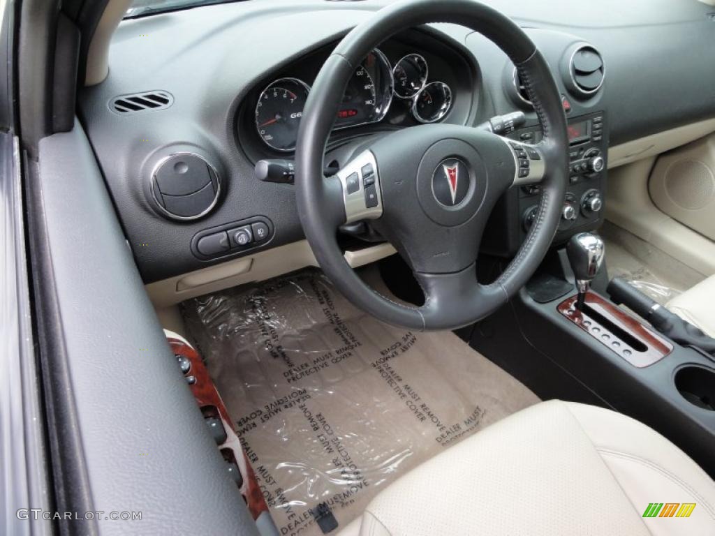 2008 G6 V6 Sedan - White Diamond Tri Coat / Light Taupe photo #12