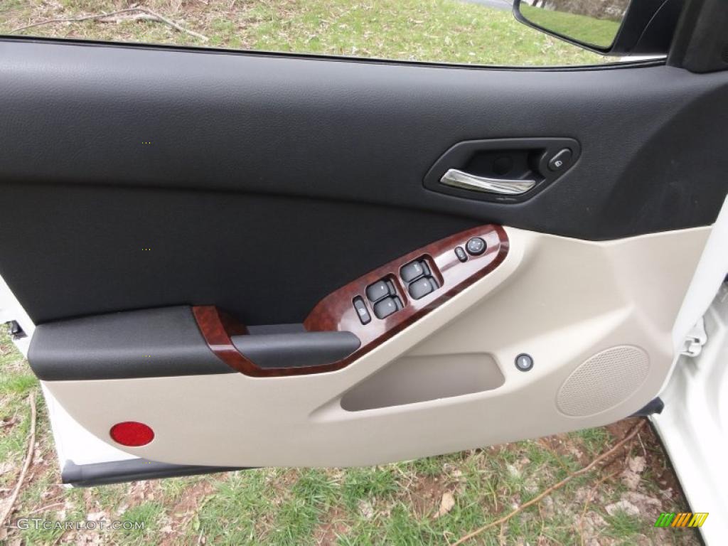 2008 G6 V6 Sedan - White Diamond Tri Coat / Light Taupe photo #14