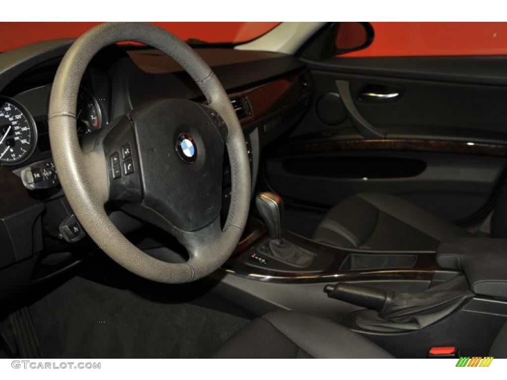 2008 3 Series 328i Sedan - Jet Black / Black photo #36