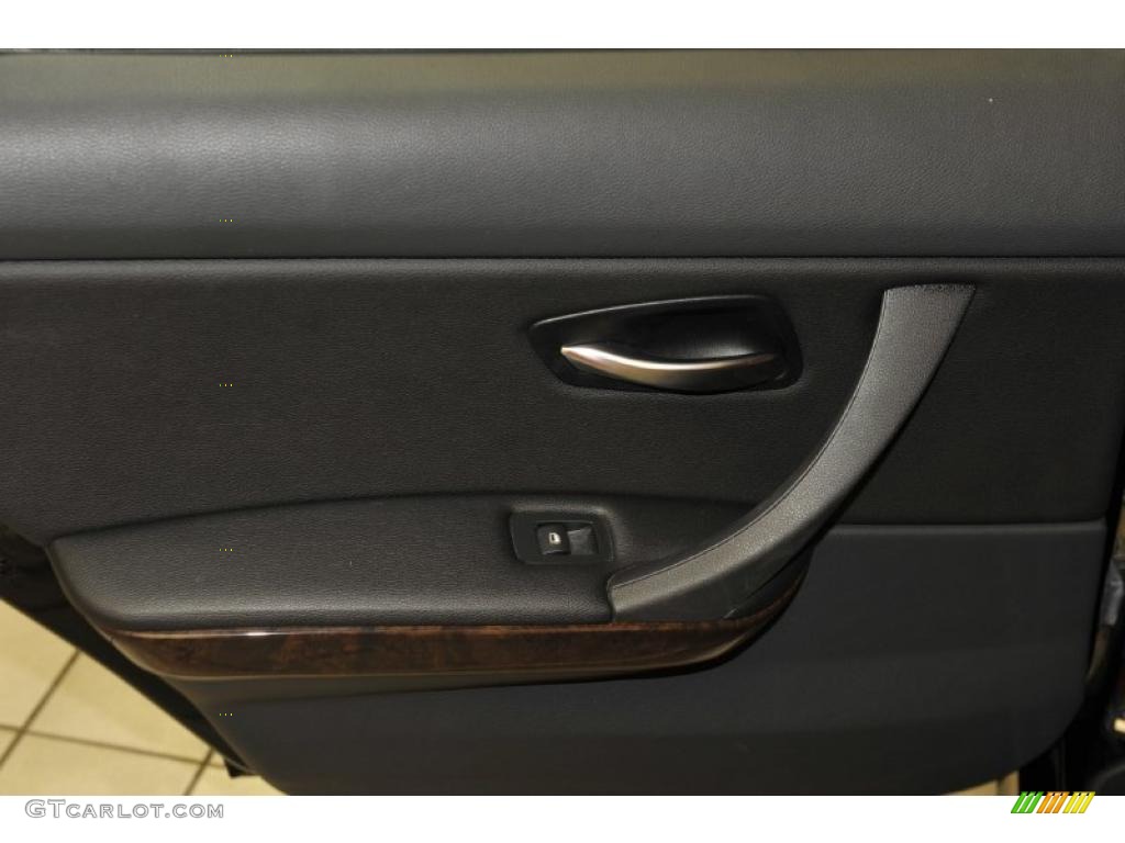 2008 3 Series 328i Sedan - Jet Black / Black photo #37