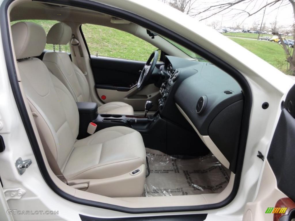 2008 G6 V6 Sedan - White Diamond Tri Coat / Light Taupe photo #20