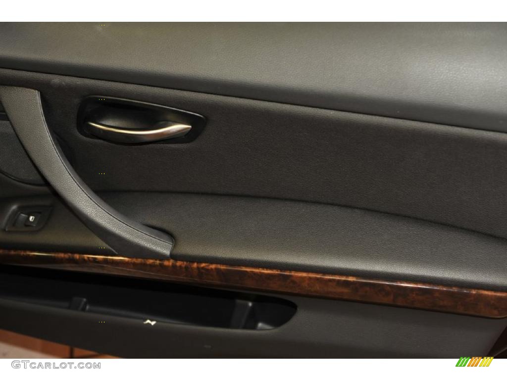 2008 3 Series 328i Sedan - Jet Black / Black photo #45