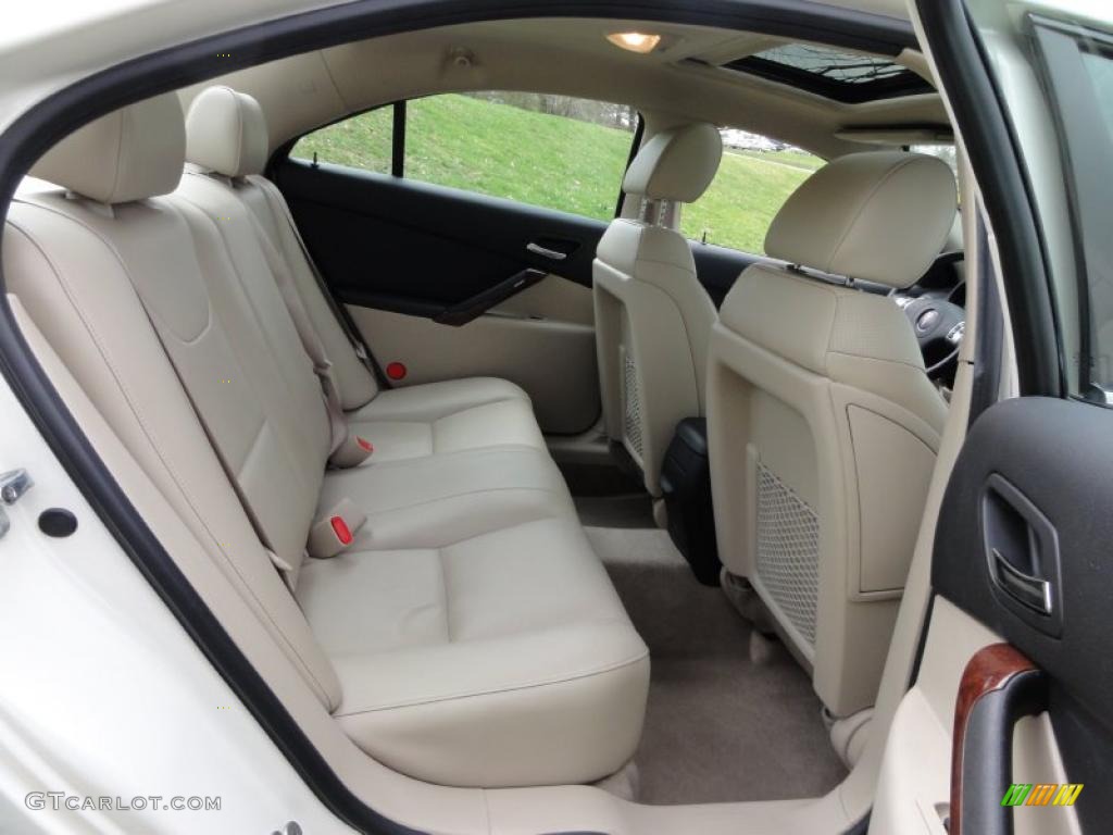 2008 G6 V6 Sedan - White Diamond Tri Coat / Light Taupe photo #23