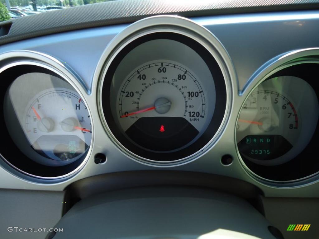 2006 PT Cruiser Touring Convertible - Brilliant Black Crystal Pearl / Pastel Pebble Beige photo #24