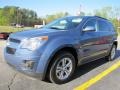 2011 Twilight Blue Metallic Chevrolet Equinox LT  photo #2