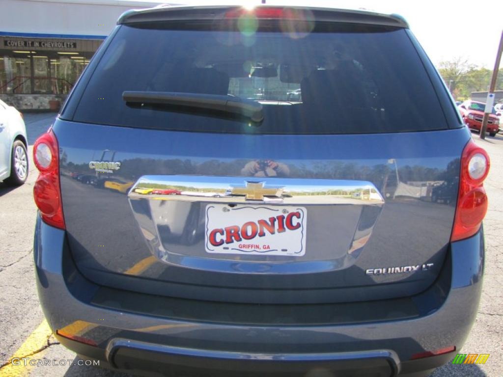 2011 Equinox LT - Twilight Blue Metallic / Light Titanium/Jet Black photo #4