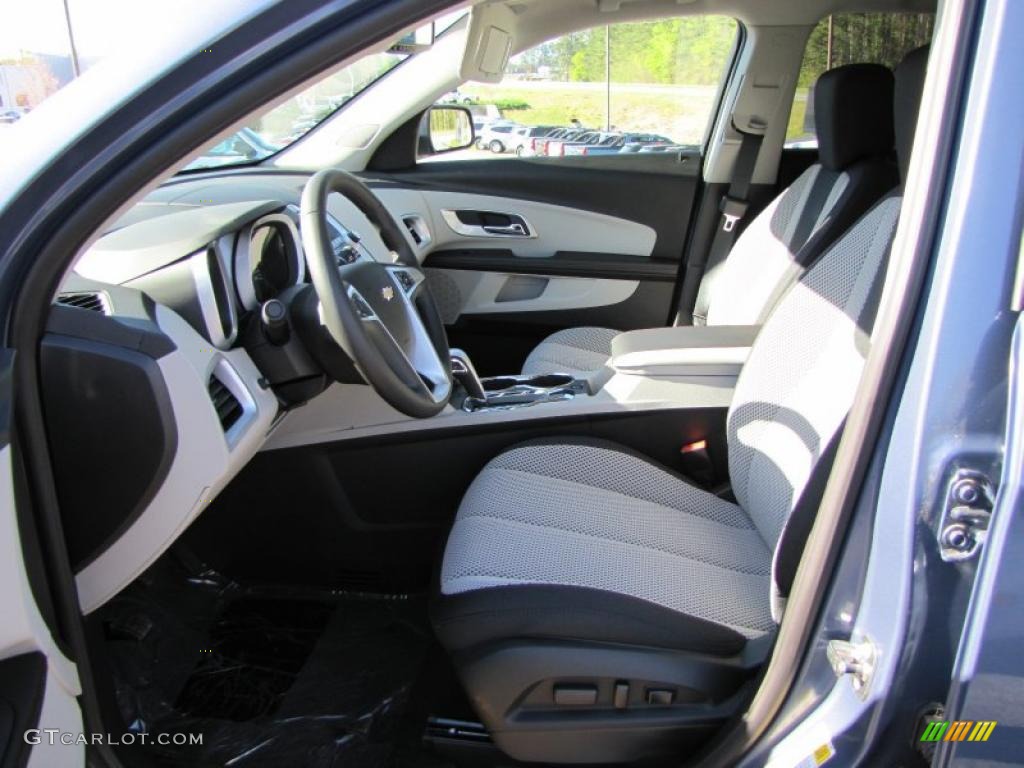 2011 Equinox LT - Twilight Blue Metallic / Light Titanium/Jet Black photo #8