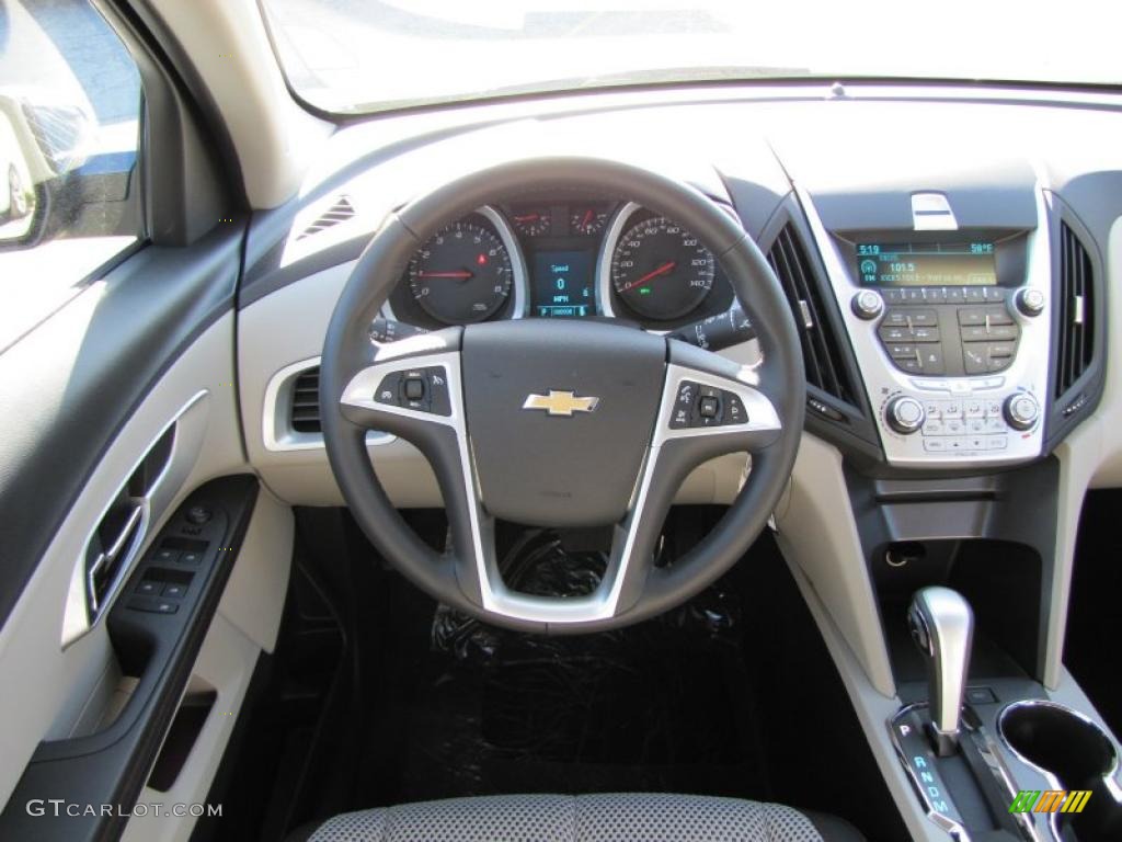 2011 Equinox LT - Twilight Blue Metallic / Light Titanium/Jet Black photo #13