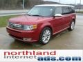 2010 Red Candy Metallic Ford Flex Limited EcoBoost AWD  photo #4