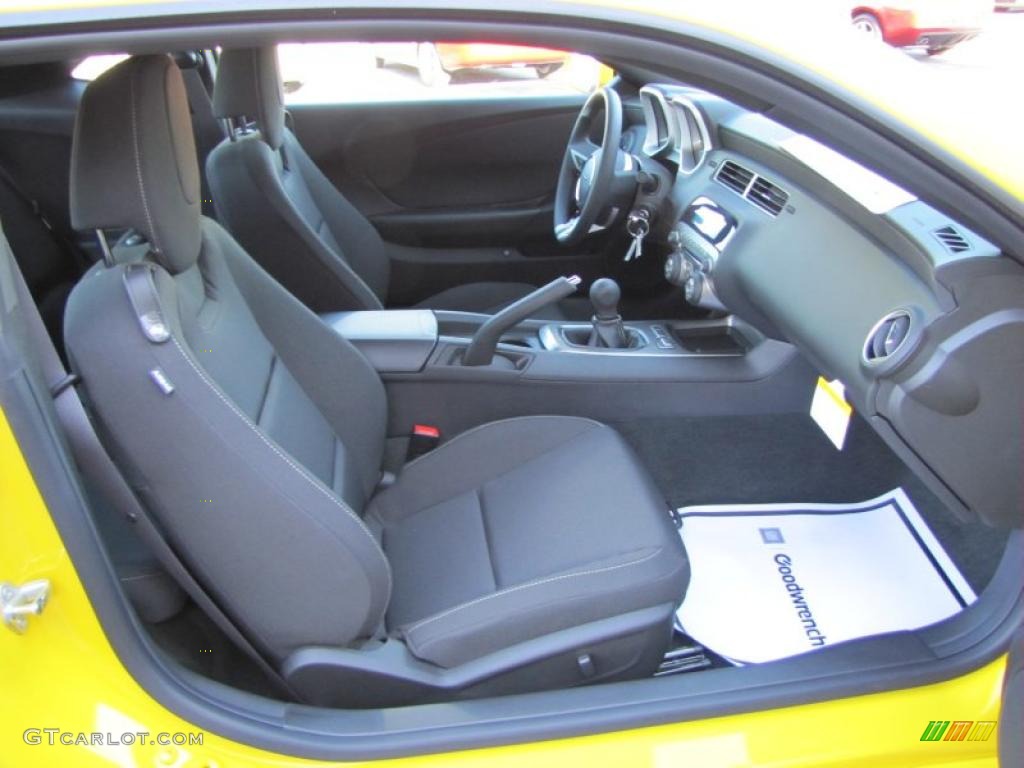 Black Interior 2011 Chevrolet Camaro LT Coupe Photo #47723570