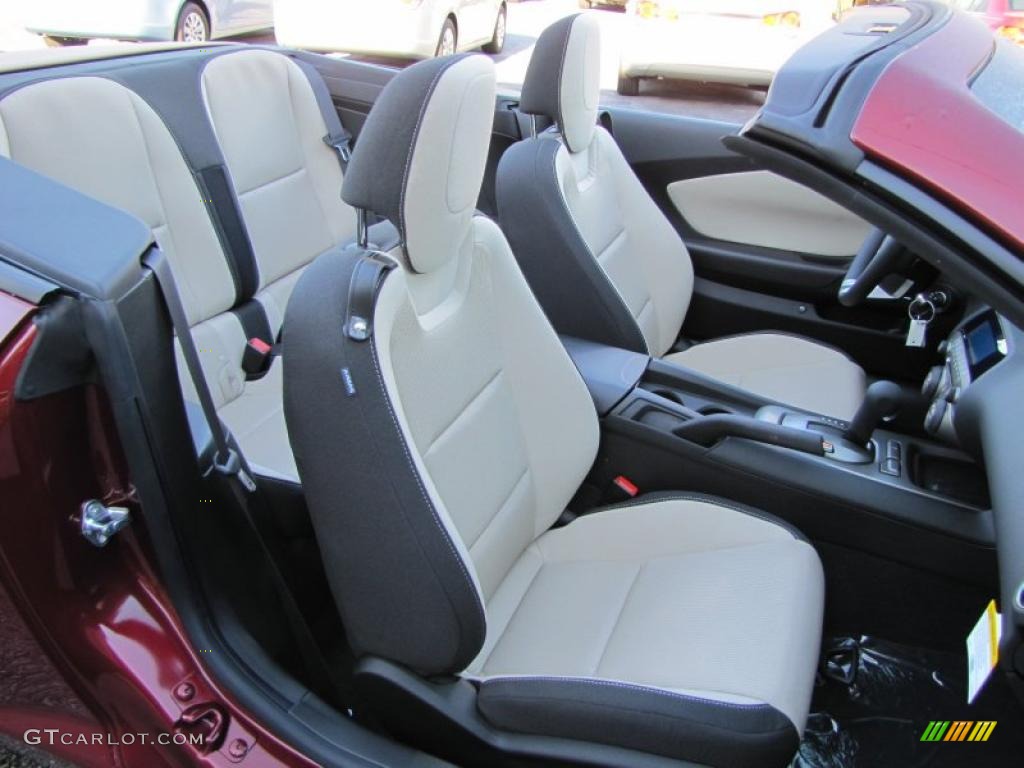 Gray Interior 2011 Chevrolet Camaro LT Convertible Photo #47724632