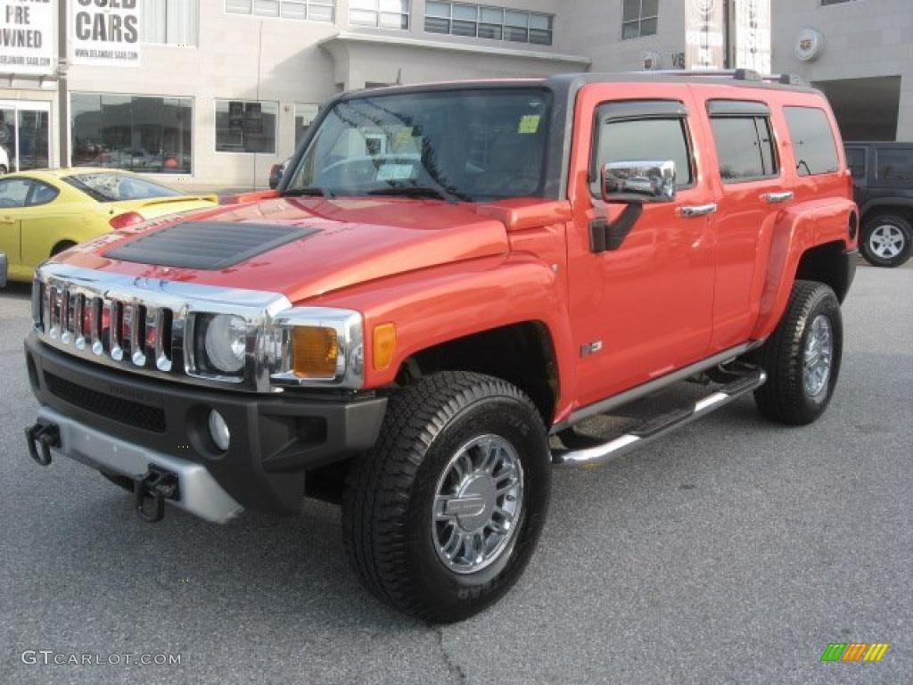 Solar Flare Metallic 2008 Hummer H3 Alpha Exterior Photo #47724659