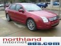 2009 Redfire Metallic Ford Fusion SE  photo #2