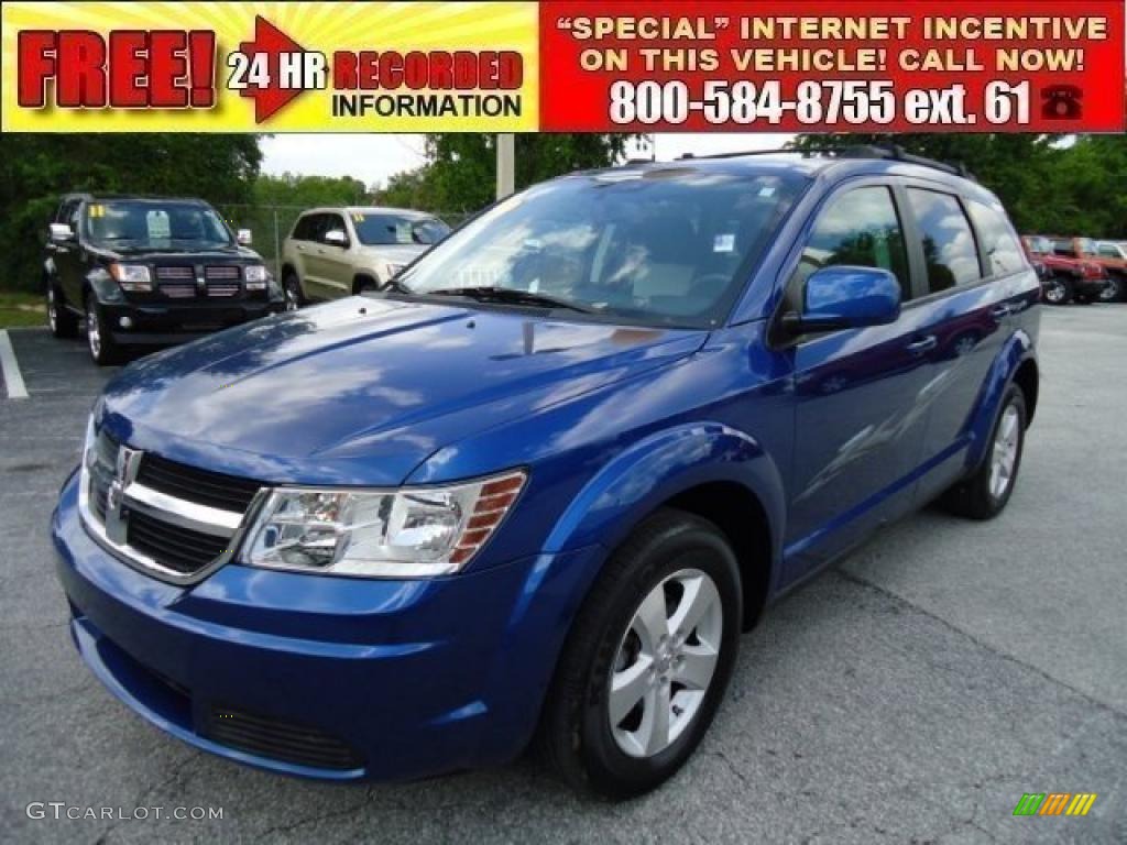 Deep Water Blue Pearl Dodge Journey